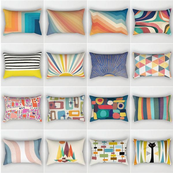 cushion/decorative pillow personality painted abstract geometric double sided printing velvet waist living room sofa office bedroom cushion
cushion/decorative pillow personality painted abstract geometric double sided printing velvet waist living room sofa office bedroom cushion