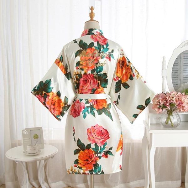 women's sleepwear womens sweet flower print bathrobe mather of the bride kimono robe gown wedding satin v-neck casual home dress, Black;red
women's sleepwear womens sweet flower print bathrobe mather of the bride kimono robe gown wedding satin v-neck casual home dress, Black;red