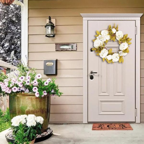 decorative flowers & wreaths artificial spring leaf flower wreath peony door round for the front wedding home decor 2021 #t1g
decorative flowers & wreaths artificial spring leaf flower wreath peony door round for the front wedding home decor 2021 #t1g