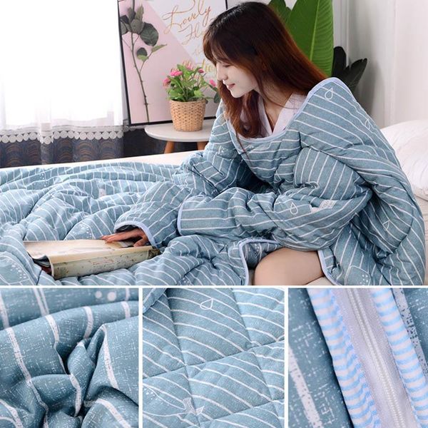 multifunction lazy quilt with sleeves winter warm thickened washed blanket ti99 comforters & sets
multifunction lazy quilt with sleeves winter warm thickened washed blanket ti99 comforters & sets