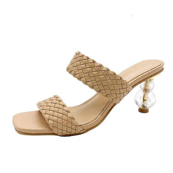 sandals shaped high-heeled sandals summer white square toe braided ladies shoes transparent crystal heel slippers women luxury 01j, Black
sandals shaped high-heeled sandals summer white square toe braided ladies shoes transparent crystal heel slippers women luxury 01j, Black