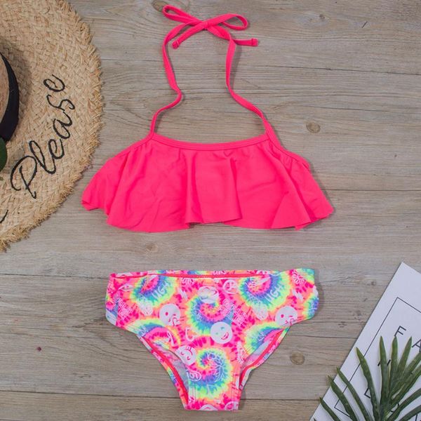 one-piece suits falbala girl swimsuit kids halter bikini set 7-14years two piece children's swimwear print girls bathing suit beachwear
one-piece suits falbala girl swimsuit kids halter bikini set 7-14years two piece children's swimwear print girls bathing suit beachwear