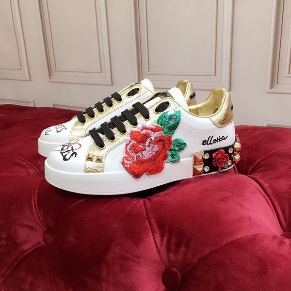 2021 designer luxury casual shoes men and women sneaker leather womens shoelace box fashion splicing color size 35-45, Black
2021 designer luxury casual shoes men and women sneaker leather womens shoelace box fashion splicing color size 35-45, Black
