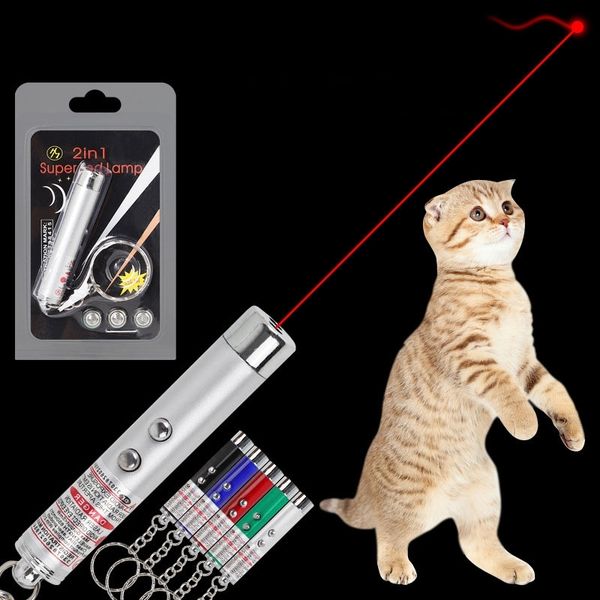 new funny pet tools keychain spot supply of red laser cat stick led electronic infrared cat laser cat toys keyrings, Silver
new funny pet tools keychain spot supply of red laser cat stick led electronic infrared cat laser cat toys keyrings, Silver