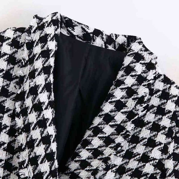 designerwool retro houndstooth lapel long sleeves women's jacket coat xiaoxiangfeng double bond draw back woolen cloth chic female bale, Black
designerwool retro houndstooth lapel long sleeves women's jacket coat xiaoxiangfeng double bond draw back woolen cloth chic female bale, Black