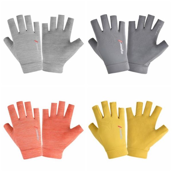 cycling gloves half finger ice silk highly elastic sun uv protection riding golf summer fingerless, Black
cycling gloves half finger ice silk highly elastic sun uv protection riding golf summer fingerless, Black