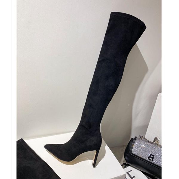 boots women thin heels over the knee ladies solid genuine leather comfortable botas de mujer designer shoes, Black
boots women thin heels over the knee ladies solid genuine leather comfortable botas de mujer designer shoes, Black