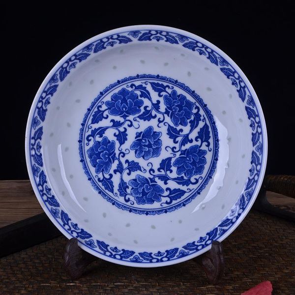 dinnerware sets soup plate ceramic dinner round home underglaze color blue&white porcelain chinese nostalgic traditional deep
dinnerware sets soup plate ceramic dinner round home underglaze color blue&white porcelain chinese nostalgic traditional deep