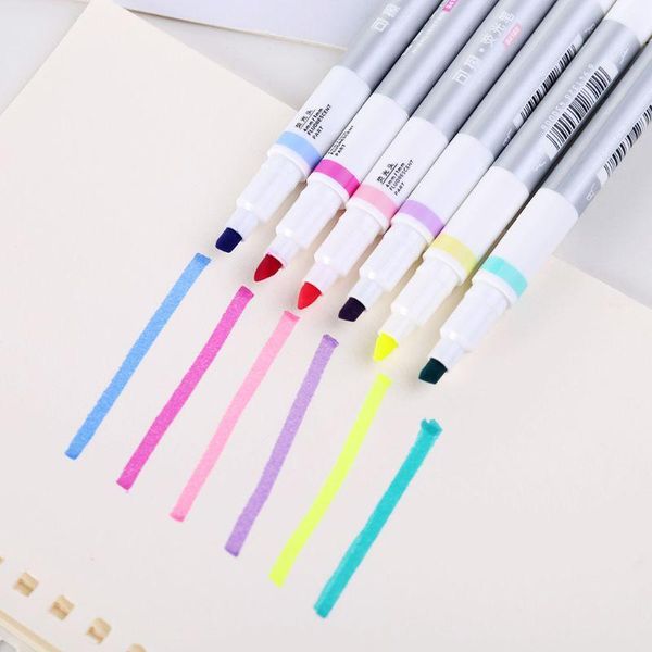 6pcs/set erasable highlighter pen marker pastel liquid chalk fluorescent pencil l93a highlighters, Black;red
6pcs/set erasable highlighter pen marker pastel liquid chalk fluorescent pencil l93a highlighters, Black;red