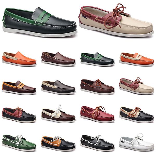womens sneakers sailing shoe mens casual leather shoes black white red green orange brown outdoor trainers size 38-45 fourty two
womens sneakers sailing shoe mens casual leather shoes black white red green orange brown outdoor trainers size 38-45 fourty two