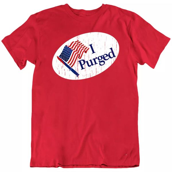 the purge movie purged men's t shirt vintage logo retro classic tee new, White;black
the purge movie purged men's t shirt vintage logo retro classic tee new, White;black