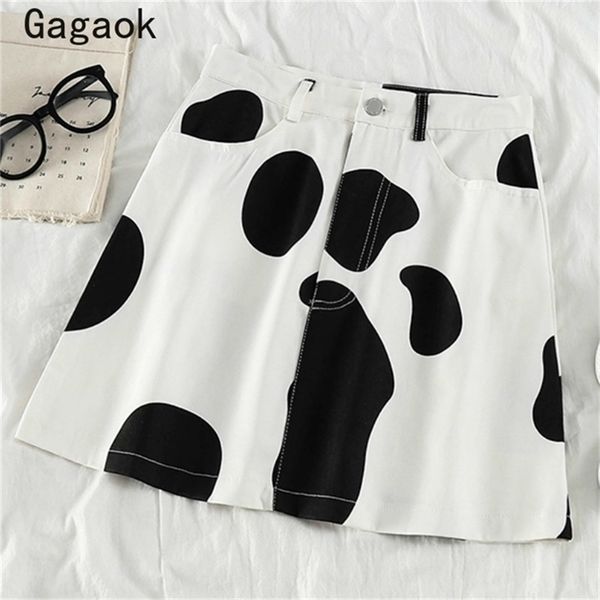 women korean print skirt summer female ins high bodycon slim chic wild a-line student 210531, Black
women korean print skirt summer female ins high bodycon slim chic wild a-line student 210531, Black