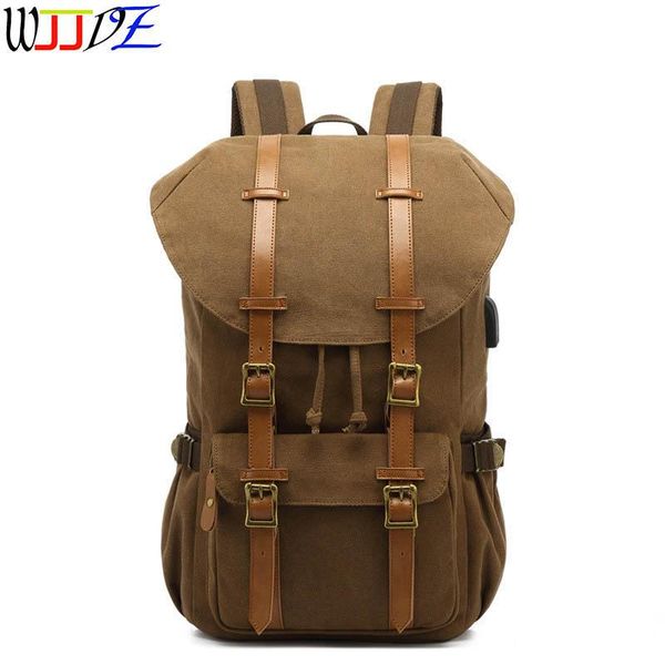 17.3 inch canvas vintage backpack computer bag multifunctional waterproof large capacity rucksack wjjdz
17.3 inch canvas vintage backpack computer bag multifunctional waterproof large capacity rucksack wjjdz