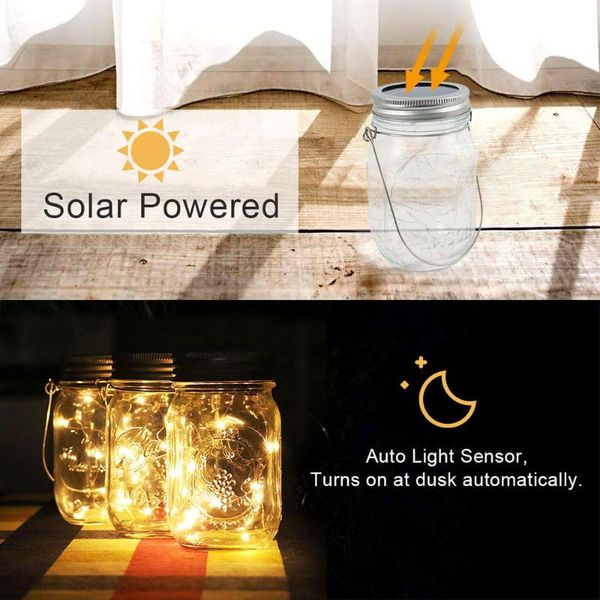 strings solar mason jar lid lights fairy string 20led light lamp waterproof garden hanging lantern home party patio yard lawn decoration
strings solar mason jar lid lights fairy string 20led light lamp waterproof garden hanging lantern home party patio yard lawn decoration