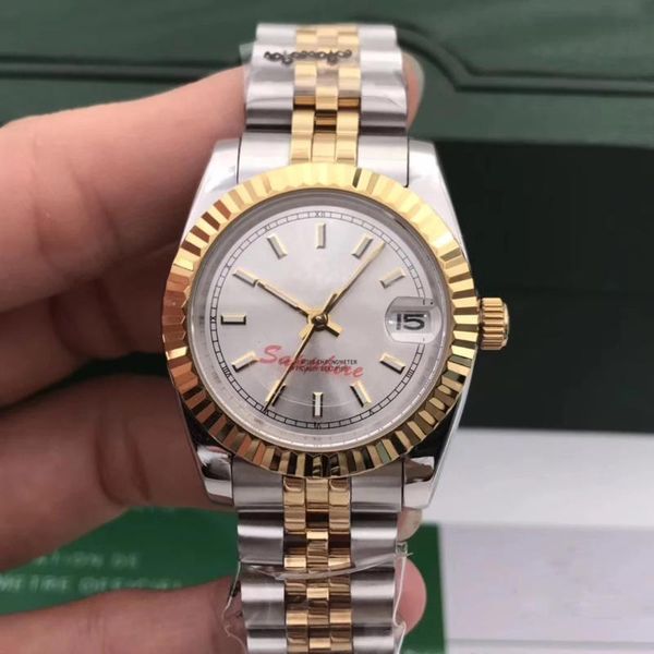 wristwatches classic bew stainless steel sapphire watch women lady 31mm automatic mechanical silver yellow gold black white datejust, Slivery;brown
wristwatches classic bew stainless steel sapphire watch women lady 31mm automatic mechanical silver yellow gold black white datejust, Slivery;brown