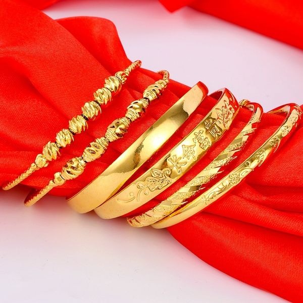 long life rich baby hundred day banquet bell brass plated gold color protection push pull bracelet, Black
long life rich baby hundred day banquet bell brass plated gold color protection push pull bracelet, Black
