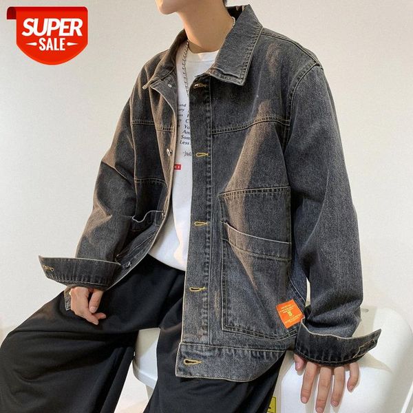 denim jacket men's korean style trendy loose clothing plus size clothes #fv6u, Black;brown
denim jacket men's korean style trendy loose clothing plus size clothes #fv6u, Black;brown