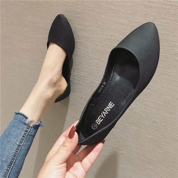 41 Big Size Shallow Flats Shoes Women Slip On Casual Shoes Summer Pointed Toe Flats 2021 Lady Black Loafers
41 Big Size Shallow Flats Shoes Women Slip On Casual Shoes Summer Pointed Toe Flats 2021 Lady Black Loafers
