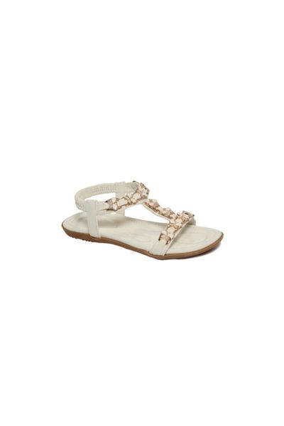 sandals pearl gemstone orthopedic women white, Black 
sandals pearl gemstone orthopedic women white, Black