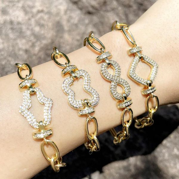 charm bracelets flola gold chunky thick chain fatima hand for women cz white stone butterfly bangle bracelet punk jewelry gifts brtd31, Golden;silver
charm bracelets flola gold chunky thick chain fatima hand for women cz white stone butterfly bangle bracelet punk jewelry gifts brtd31, Golden;silver