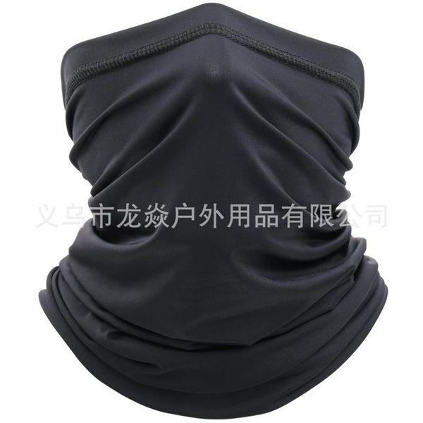beanie/skull caps summer outdoor riding sunscreen mask sports women silk neckband fishing men camouflage printing, Blue;gray