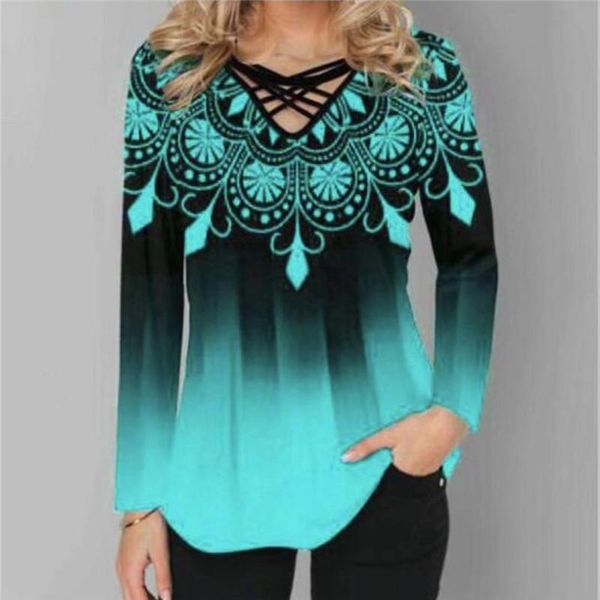 women's blouses & shirts oversized spring women long sleeve gradient print casual cross v-neck ladies plus size 4xl 5xl 2021, White
women's blouses & shirts oversized spring women long sleeve gradient print casual cross v-neck ladies plus size 4xl 5xl 2021, White