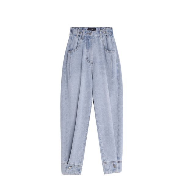 2021 new women's jeans, loose high waist pants, light blue and split button, fashion, spring, autumn, j84h, Black;white
2021 new women's jeans, loose high waist pants, light blue and split button, fashion, spring, autumn, j84h, Black;white