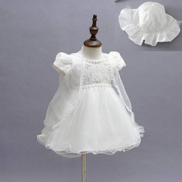 girl's dresses baby girl baptism christening easter gown embroidery shwal cap formal toddler party es 3pcs/set 1780 pyx6, Red;yellow
girl's dresses baby girl baptism christening easter gown embroidery shwal cap formal toddler party es 3pcs/set 1780 pyx6, Red;yellow
