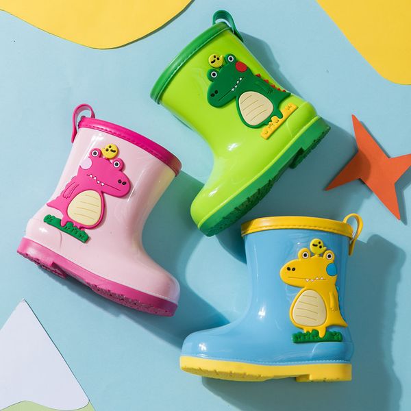 new children rain kids boy girl cartoon dinosaur printed rubber boots baby toddler waterproof water shoes rain-boots q0112, Black;grey
new children rain kids boy girl cartoon dinosaur printed rubber boots baby toddler waterproof water shoes rain-boots q0112, Black;grey