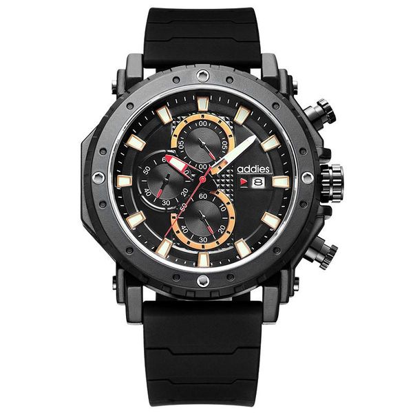 wristwatches 2021addies brand sports men's watch multi function luminous waterproof calendar three eye six needle, Slivery;brown
wristwatches 2021addies brand sports men's watch multi function luminous waterproof calendar three eye six needle, Slivery;brown