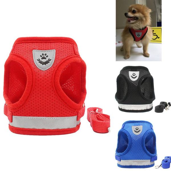 nylon cat harness and leash set reflective kitten puppy dogs jacket mesh pet clothes for small chihuahua yorkies pug collars & leads
nylon cat harness and leash set reflective kitten puppy dogs jacket mesh pet clothes for small chihuahua yorkies pug collars & leads