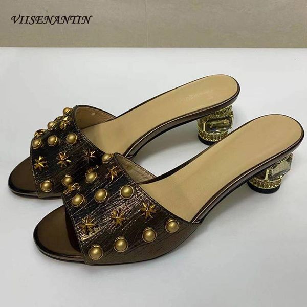 rivets studded women low heel slides summer comfortable leisure shoes real leather 2021 arrival fashionable sandalias slippers, Black
rivets studded women low heel slides summer comfortable leisure shoes real leather 2021 arrival fashionable sandalias slippers, Black