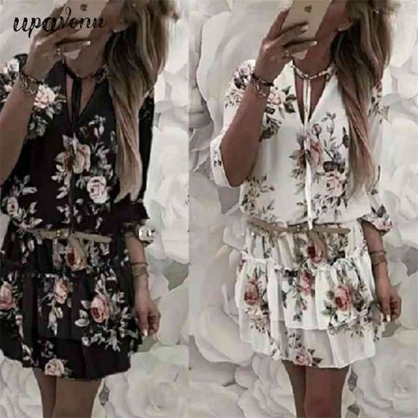 spring women's printed dress elegant round neck lantern sleeve a-line celebrity club party es 210524, Black;gray
spring women's printed dress elegant round neck lantern sleeve a-line celebrity club party es 210524, Black;gray