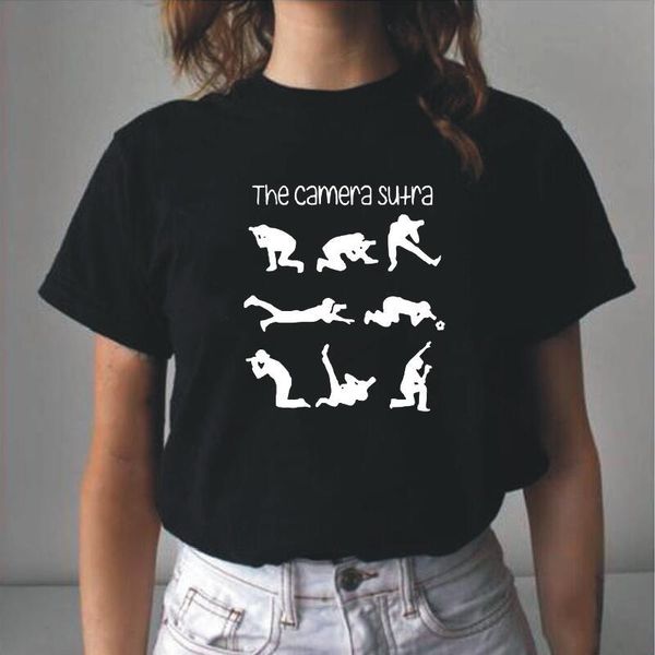 funny pographer design gift idea t shirt women summer short sleeve casual tee femme camera sutra camiseta mujer women's t-shirt, White
funny pographer design gift idea t shirt women summer short sleeve casual tee femme camera sutra camiseta mujer women's t-shirt, White