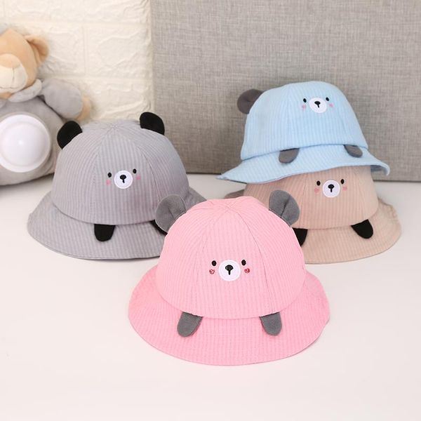 caps & hats soft cotton summer baby sun hat cartoon bear infant boys girls bucket denim toddler kids tractor cap, Yellow
caps & hats soft cotton summer baby sun hat cartoon bear infant boys girls bucket denim toddler kids tractor cap, Yellow