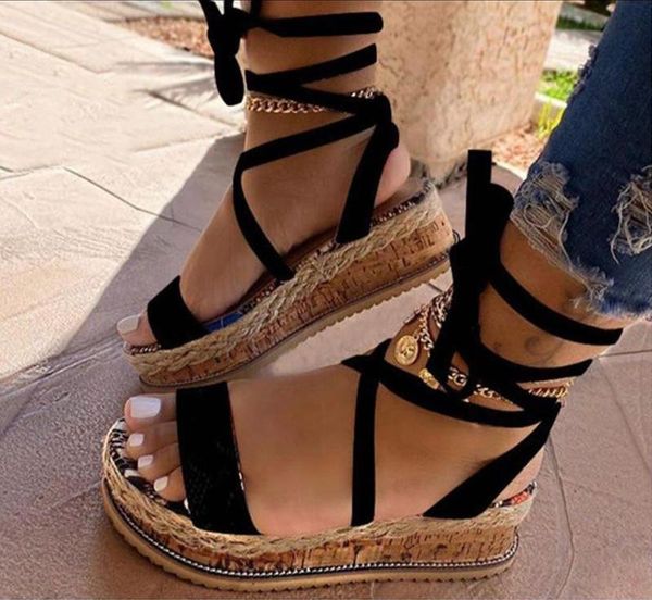 summer women sandals woman elastic band flats ladies fashion rome sewing footwear open toe women's shoes plus size 41, Black
summer women sandals woman elastic band flats ladies fashion rome sewing footwear open toe women's shoes plus size 41, Black
