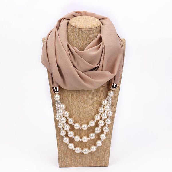 scarves shawl pearl chiffon solid collar tassel scarf women gorgeous beads pendants elegant ladies fashion jewelry necklace, Blue;gray
scarves shawl pearl chiffon solid collar tassel scarf women gorgeous beads pendants elegant ladies fashion jewelry necklace, Blue;gray