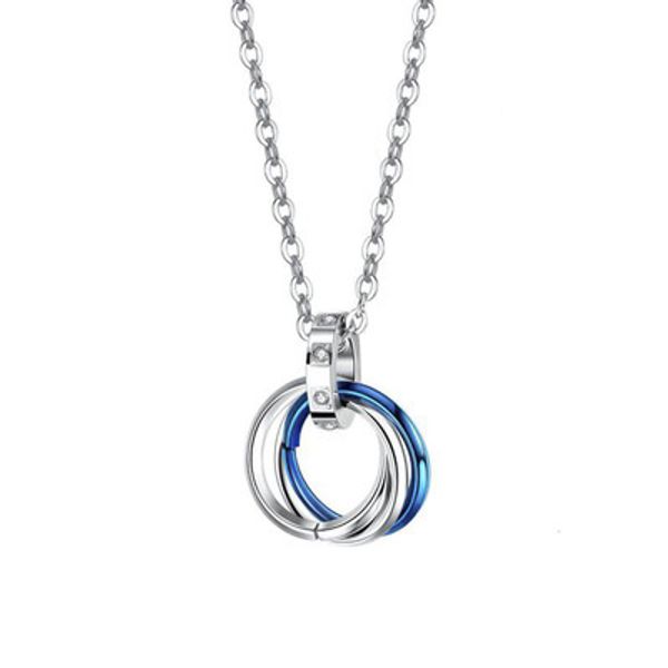 wholesale three-ring pendant mens fashion hip hop cool pendant necklace couple titanium steel decoration accessories girls sweater chain pen, Silver
wholesale three-ring pendant mens fashion hip hop cool pendant necklace couple titanium steel decoration accessories girls sweater chain pen, Silver