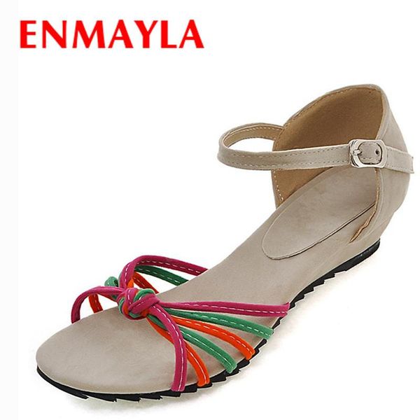 summer shoes woman nubuck leather mixed colors low heel wedges sandals plus size casual women strappy, Black
summer shoes woman nubuck leather mixed colors low heel wedges sandals plus size casual women strappy, Black