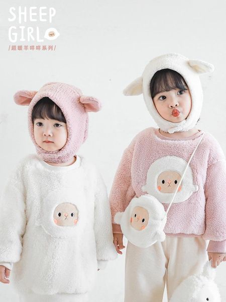hoodies & sweatshirts children clothes autumn winter plush small round face embroidered sheep warm soft cute thick sweatshirt, Black
hoodies & sweatshirts children clothes autumn winter plush small round face embroidered sheep warm soft cute thick sweatshirt, Black