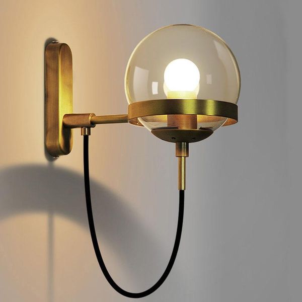 modern crystal wall sconce lighting stone nordic decoration home glass ball led dining room aisle living lamp
modern crystal wall sconce lighting stone nordic decoration home glass ball led dining room aisle living lamp