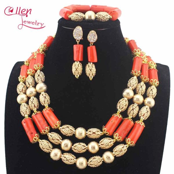 earrings & necklace latest women natural coral beads sets nigerian wedding african jewelry set w13886, Silver
earrings & necklace latest women natural coral beads sets nigerian wedding african jewelry set w13886, Silver