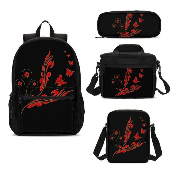 backpack 4pcs/set portfolio school bag for girls boys fashion butterfly 3d printing backpacks teenage kids bookbag rugzak mochila escolar
backpack 4pcs/set portfolio school bag for girls boys fashion butterfly 3d printing backpacks teenage kids bookbag rugzak mochila escolar