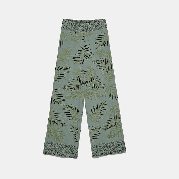 women's pants & capris za 2021 summer holiday floral print long trousers vintage style full length elastic high waist ladies pantalon, Black;white
women's pants & capris za 2021 summer holiday floral print long trousers vintage style full length elastic high waist ladies pantalon, Black;white