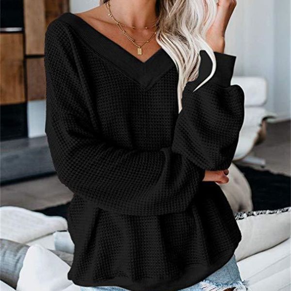 tees women's t-shirt autumn and winter thread large deep v-neck long sleeve loose bat t-shirt a105, White
tees women's t-shirt autumn and winter thread large deep v-neck long sleeve loose bat t-shirt a105, White