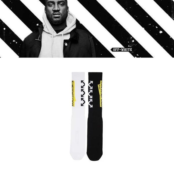men's socks factory direct sales 2021 style off fashion trend brand white yellow casual and women's, Black
men's socks factory direct sales 2021 style off fashion trend brand white yellow casual and women's, Black
