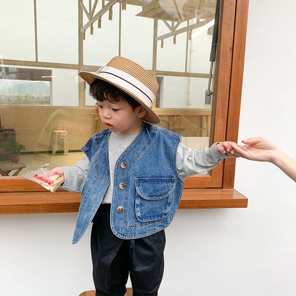 2021 new spring baby boys denim vest korean style sleeveless coats pockets toddlers kids waistcoats, Camo
2021 new spring baby boys denim vest korean style sleeveless coats pockets toddlers kids waistcoats, Camo