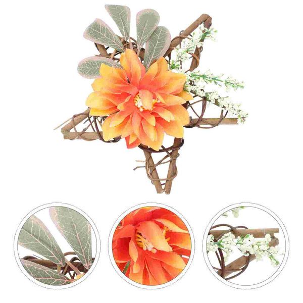decorative flowers & wreaths 1pc chic five-pointed star imitate wreath wall decor door home pendant 15cm
decorative flowers & wreaths 1pc chic five-pointed star imitate wreath wall decor door home pendant 15cm