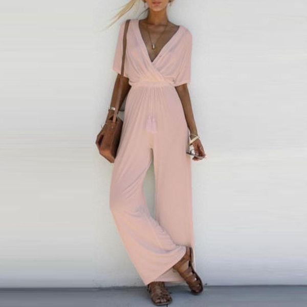 women's jumpsuits & rompers fashion solid slim short sleeve v-neck bodycon jumpsuit romper trousers clubwear, Black;white
women's jumpsuits & rompers fashion solid slim short sleeve v-neck bodycon jumpsuit romper trousers clubwear, Black;white