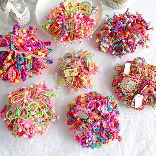korean child head rope does not hurt girl tie small leather band ring candy knot cord baby hai hair accessories, Slivery;white
korean child head rope does not hurt girl tie small leather band ring candy knot cord baby hai hair accessories, Slivery;white